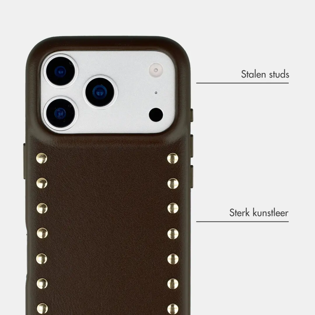 Selencia Hoesje iPhone 17 Pro Max MagSafe Cacao Crush