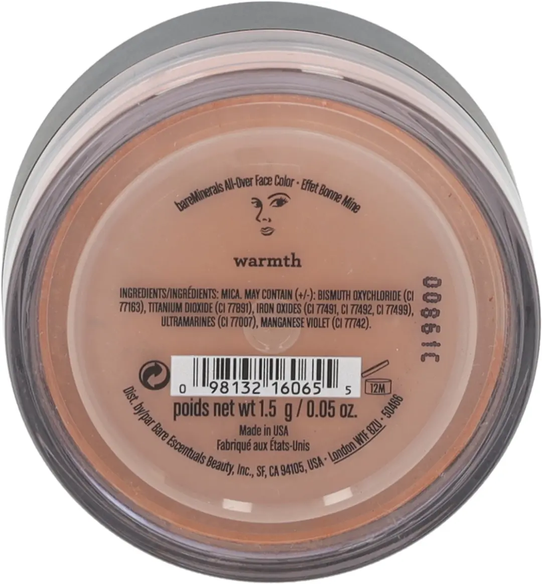 Bareminerals All Over Face Colour Warmth - 1.5ml - afbeelding 6 van 6