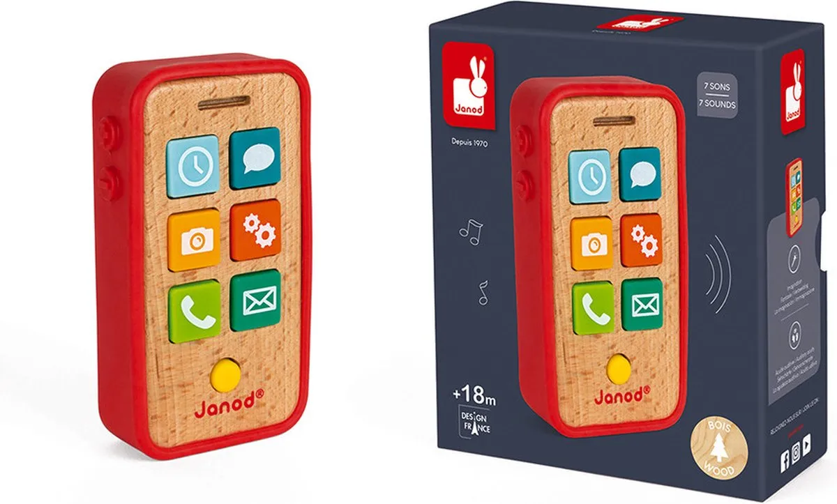 Janod Telefoon Met Geluid 5334