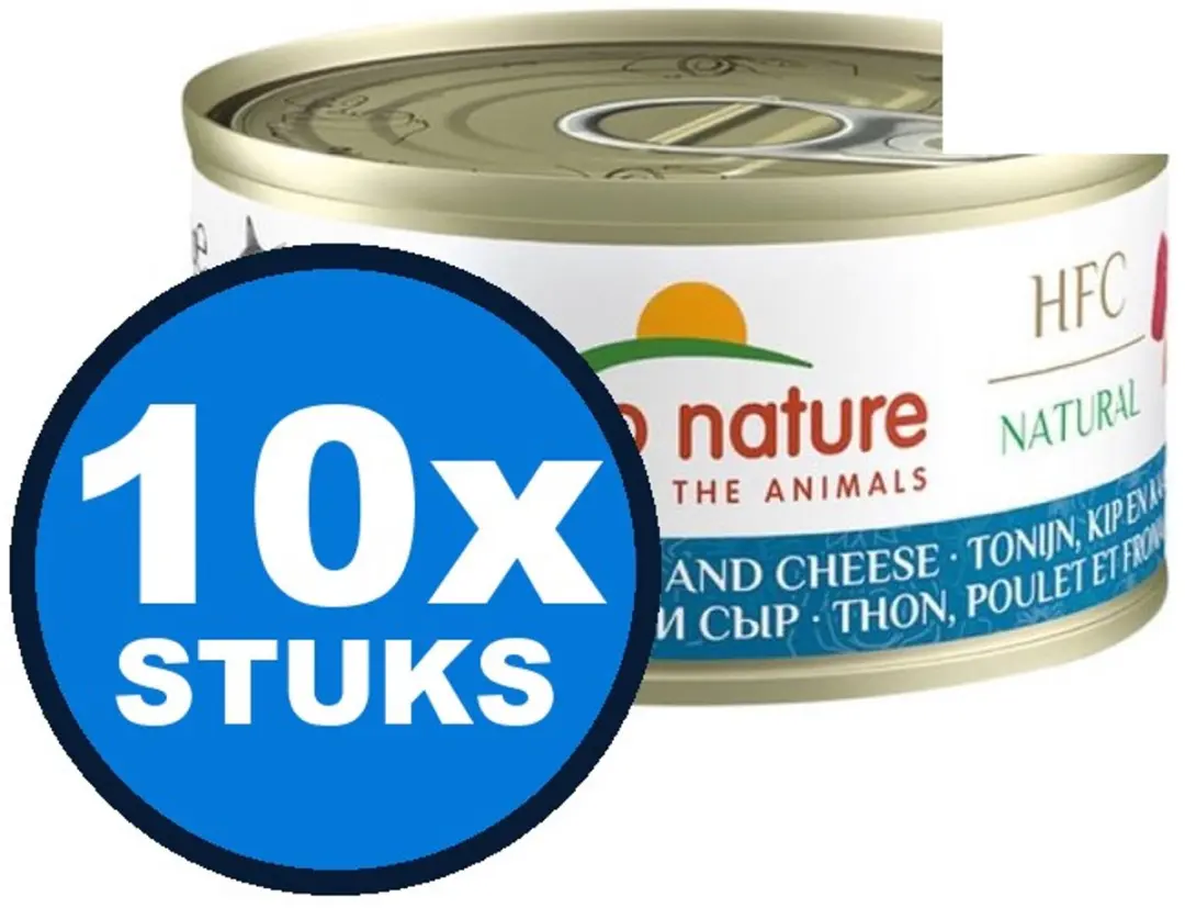 Almo Nature HFC Tonijn Kip & Kaas Kattenvoer Natvoer 70g