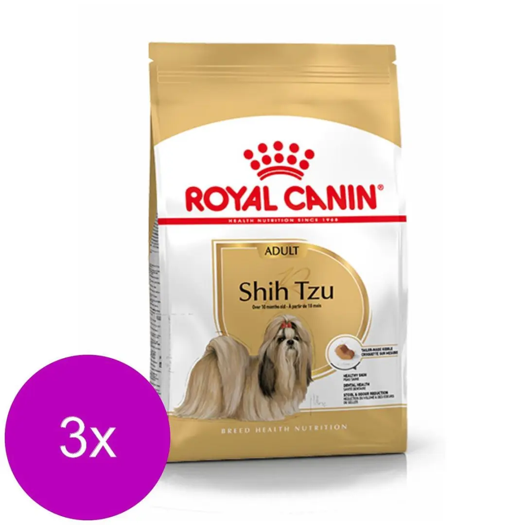 Royal Canin Shih Tzu Adult Hondenvoer - 3x1,5kg