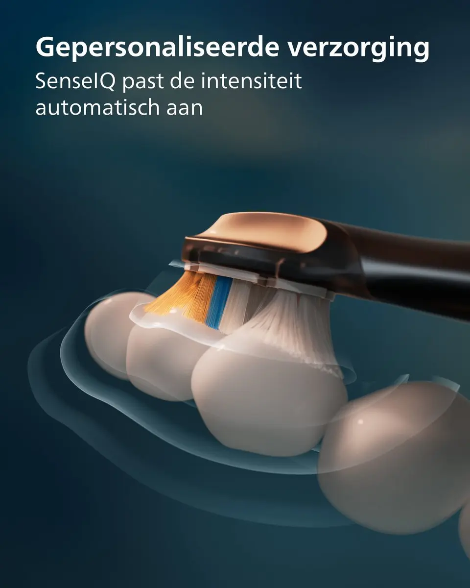 Philips Sonicare DiamondClean 9900 HX9813/98 Elektrische Tandenborstel - Blauw - afbeelding 6 van 6