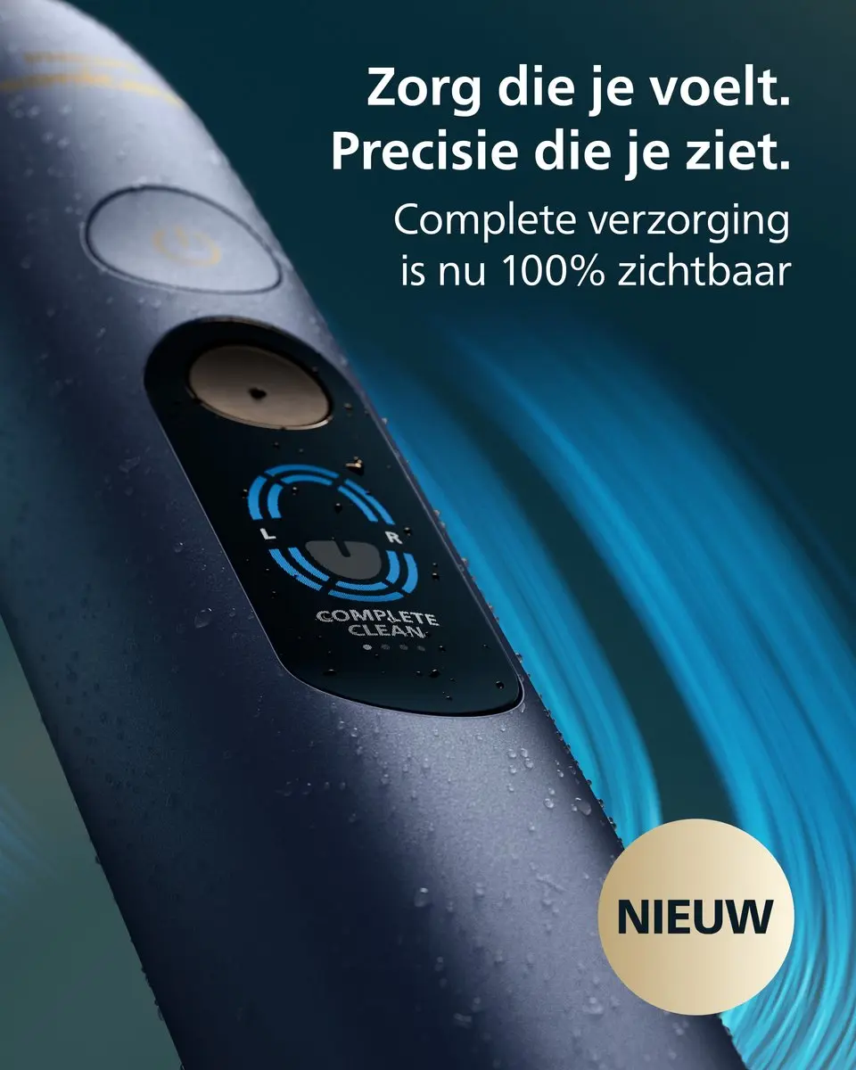 Philips Sonicare DiamondClean 9900 HX9813/98 Elektrische Tandenborstel - Blauw
