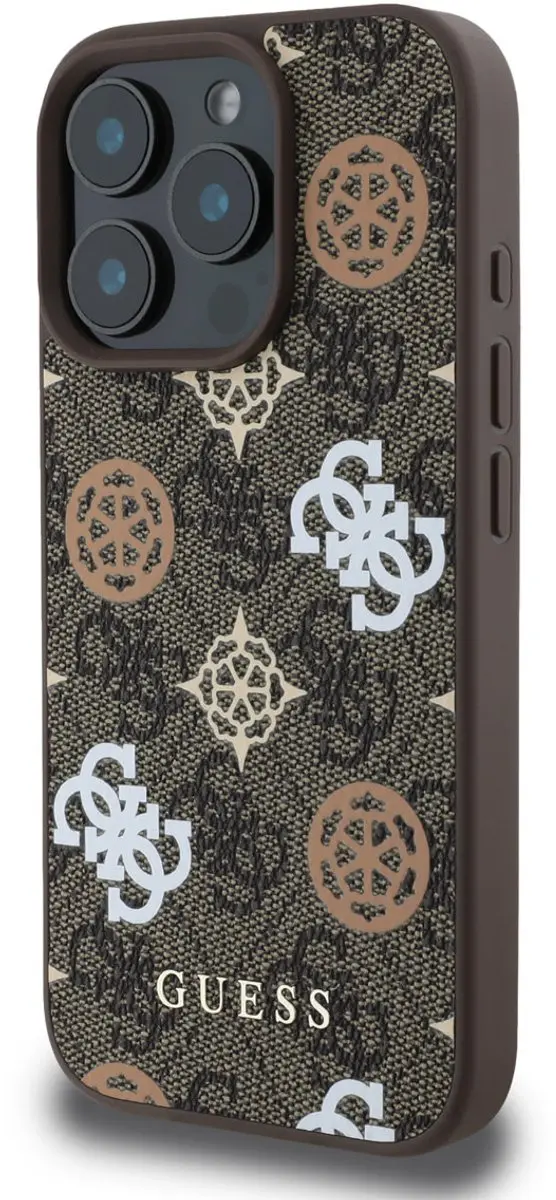 Guess iPhone 16 Pro Max Hoesje - Bruin