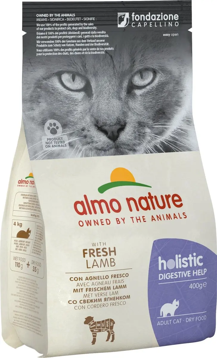Almo Nature Holistic Lam Droogvoer 400g