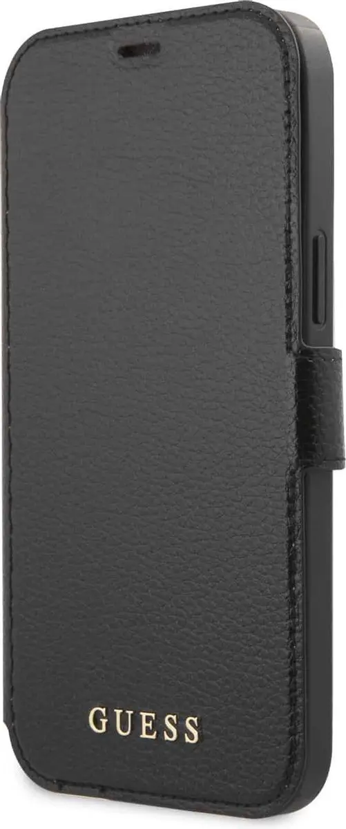 GUESS Iridescent Hoesje iPhone 12 Mini - 3 Stuks - Zwart