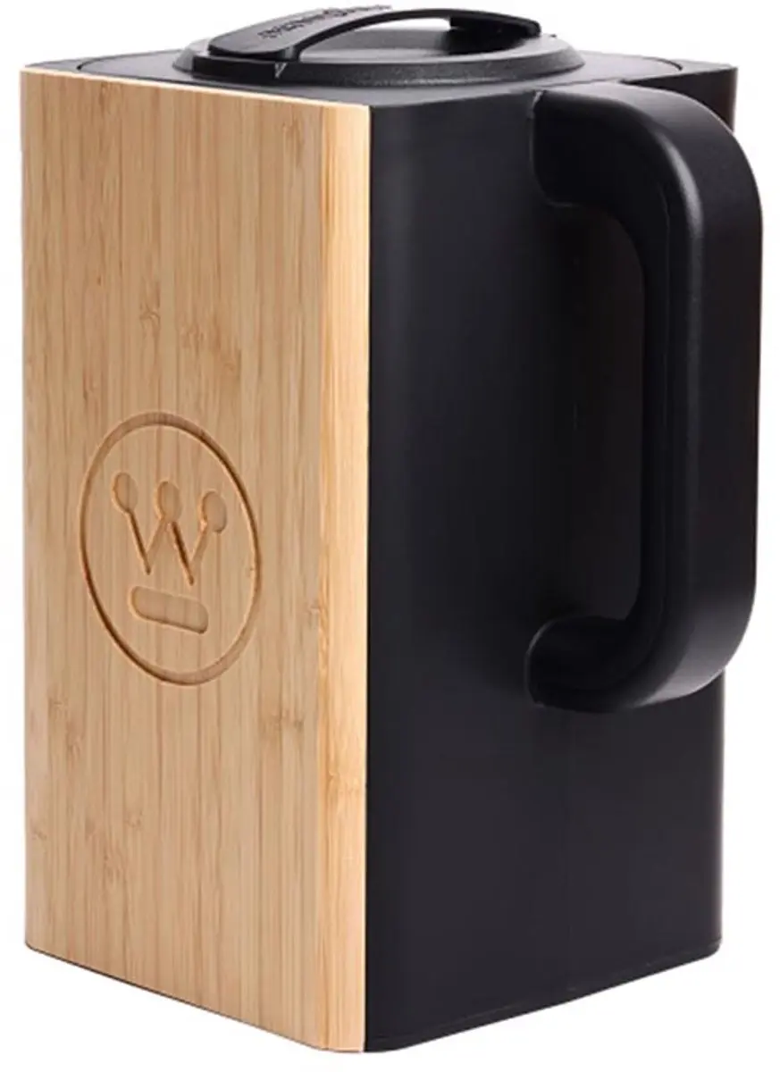 Westinghouse Bamboe Waterkoker 2200W 1,7L - Matzwart/Bamboe