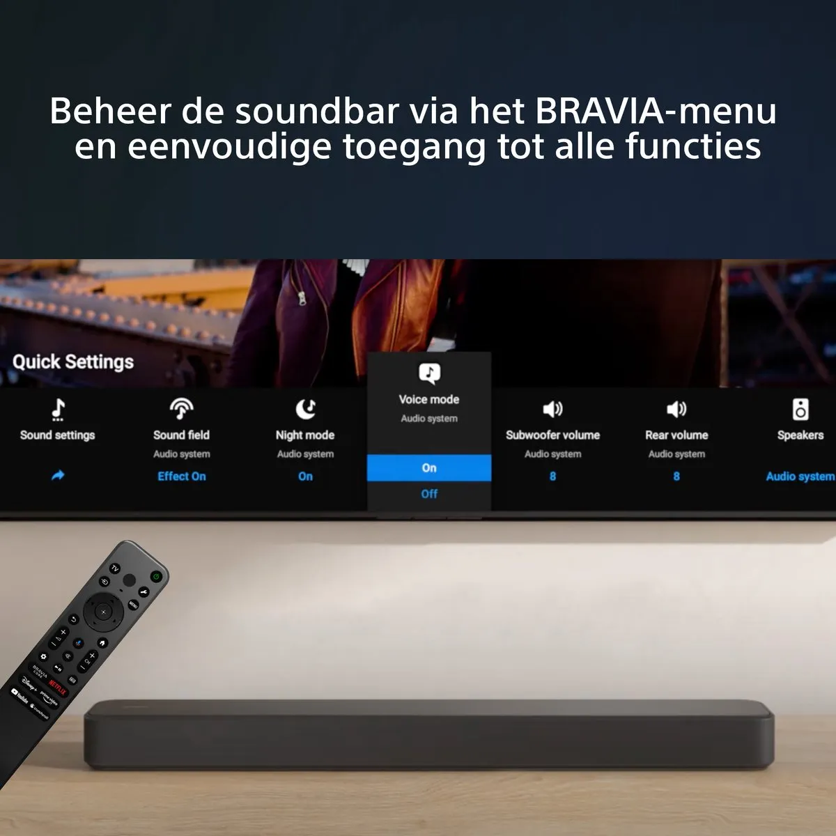 Sony HT-S2000 Dolby Atmos Soundbar - Zwart - afbeelding 6 van 6