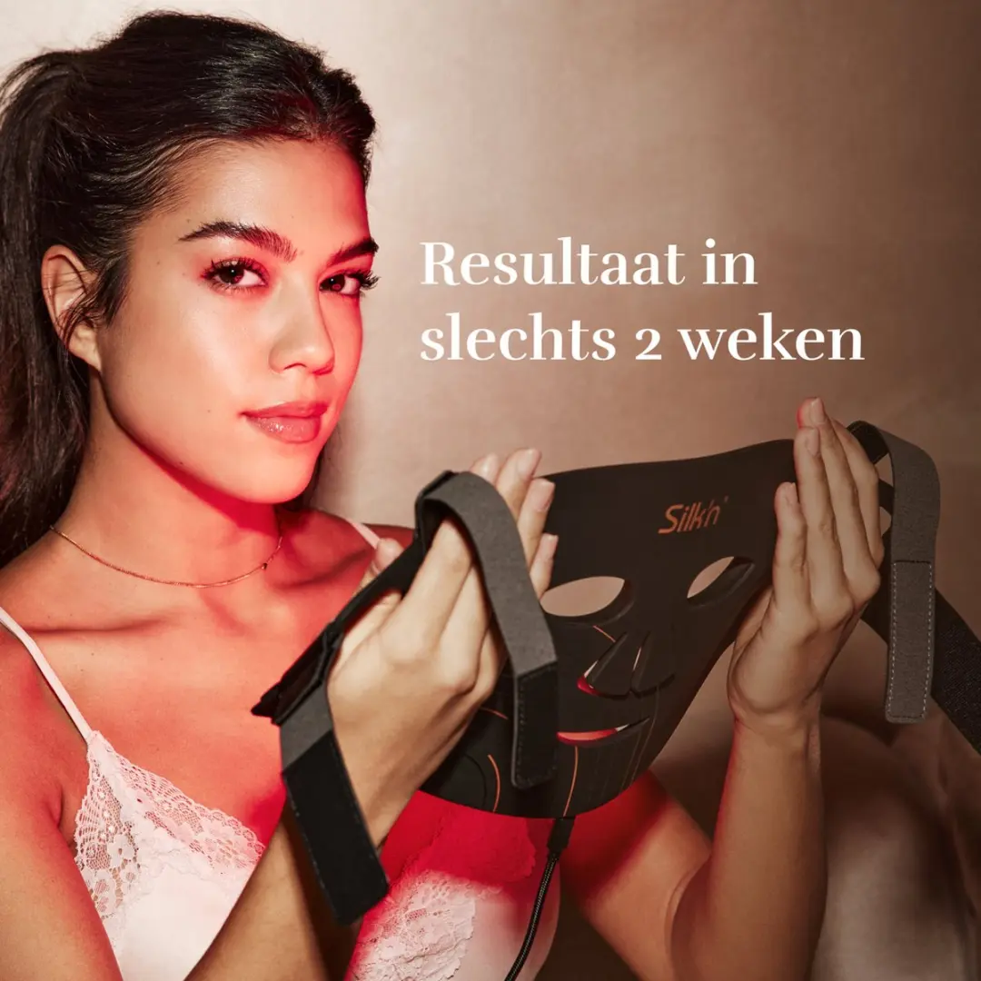Silk'n LED Gezichtsmasker FNLM2PEU001 - Huidverjonging - Zwart