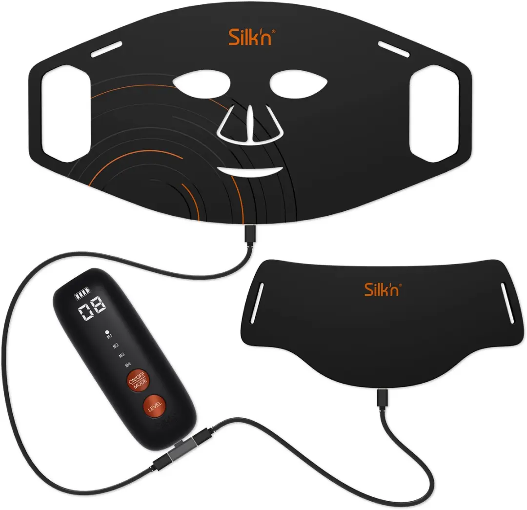 Silk'n LED Gezichtsmasker FNLM2PEU001 - Huidverjonging - Zwart