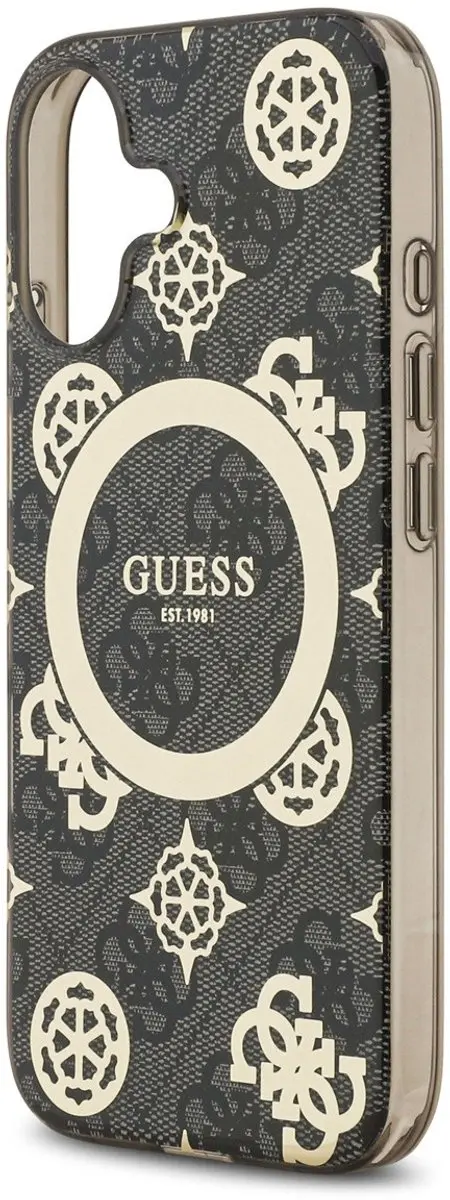 GUESS iPhone 17 Telefoonhoesje - MagSafe - Zwart GU-TPU-iPhone17-BK