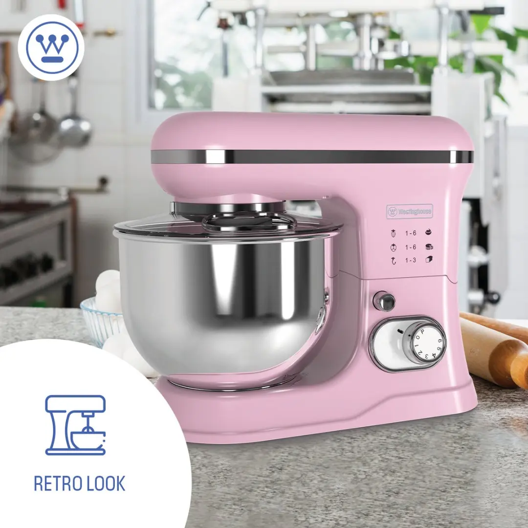 Westinghouse Retro Standmixer 1200W - Roze
