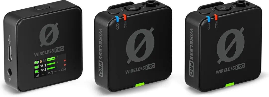 RØDE Wireless PRO REC0016507-000 Cameramicrofoon - Zwart