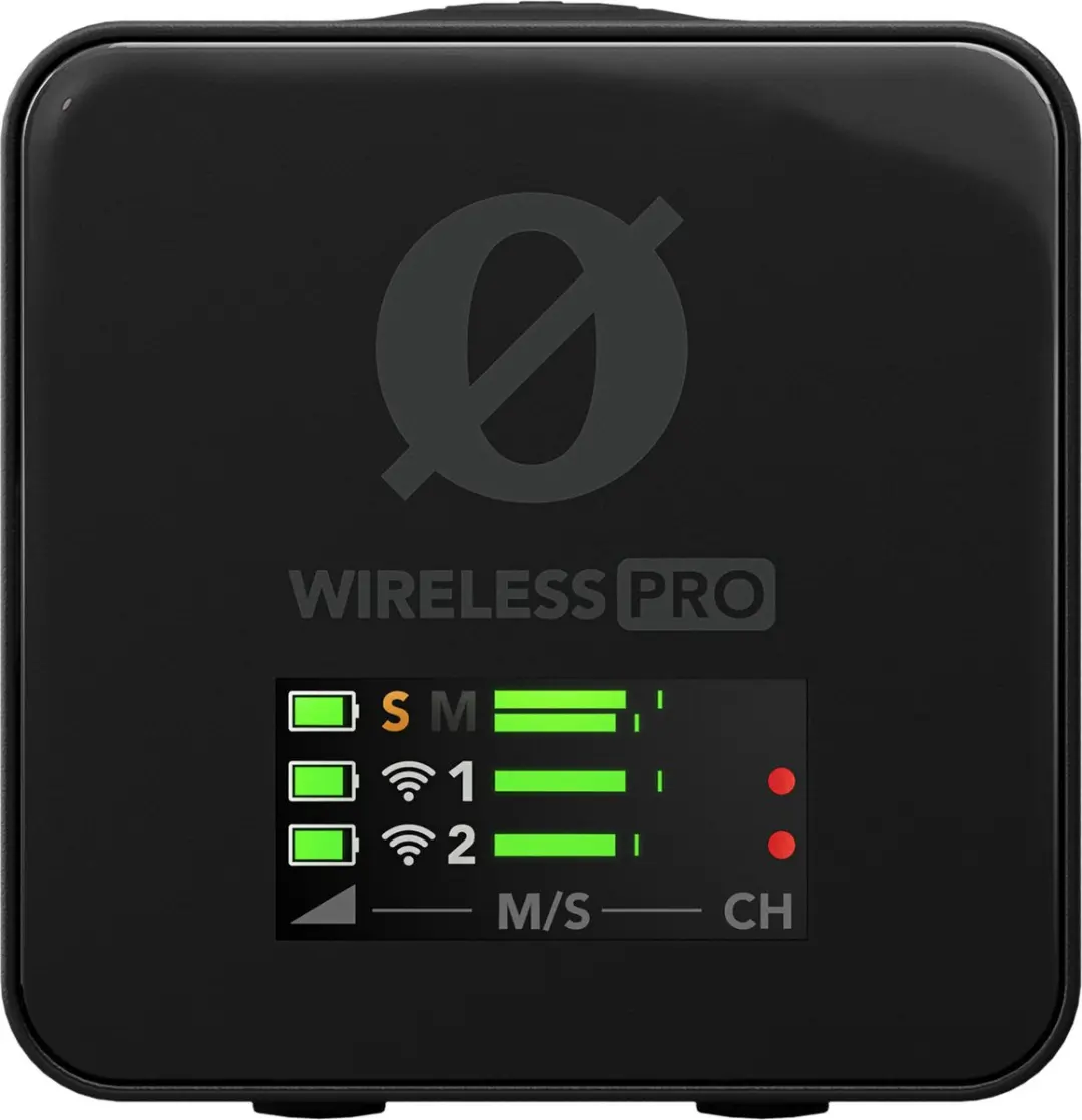 RØDE Wireless PRO REC0016507-000 Cameramicrofoon - Zwart - afbeelding 6 van 6