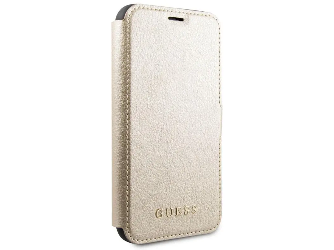 GUESS iPhone 11 Pro Hoesje S212-2 - 3 Pasjes - Goud