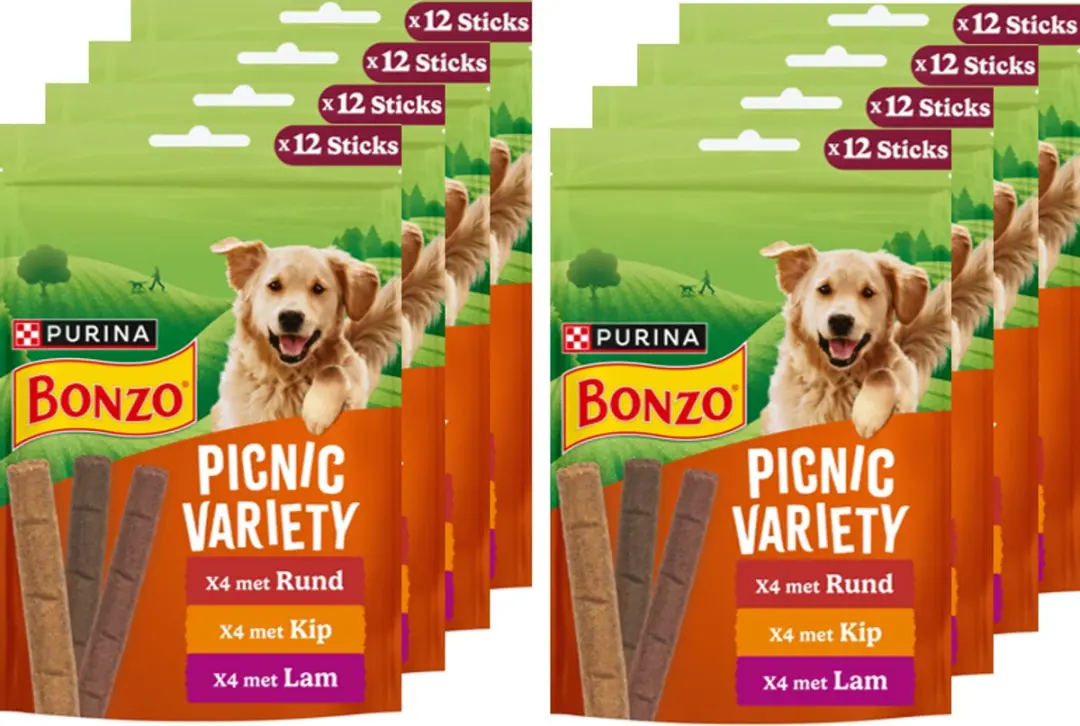 Bonzo Picnic Variety Hondensnacks