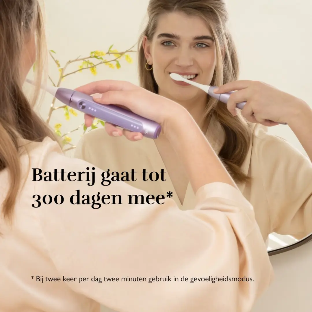 Silk'n SonicYou Elektrische Tandenborstel - Lila - 6 Borstels - afbeelding 6 van 6