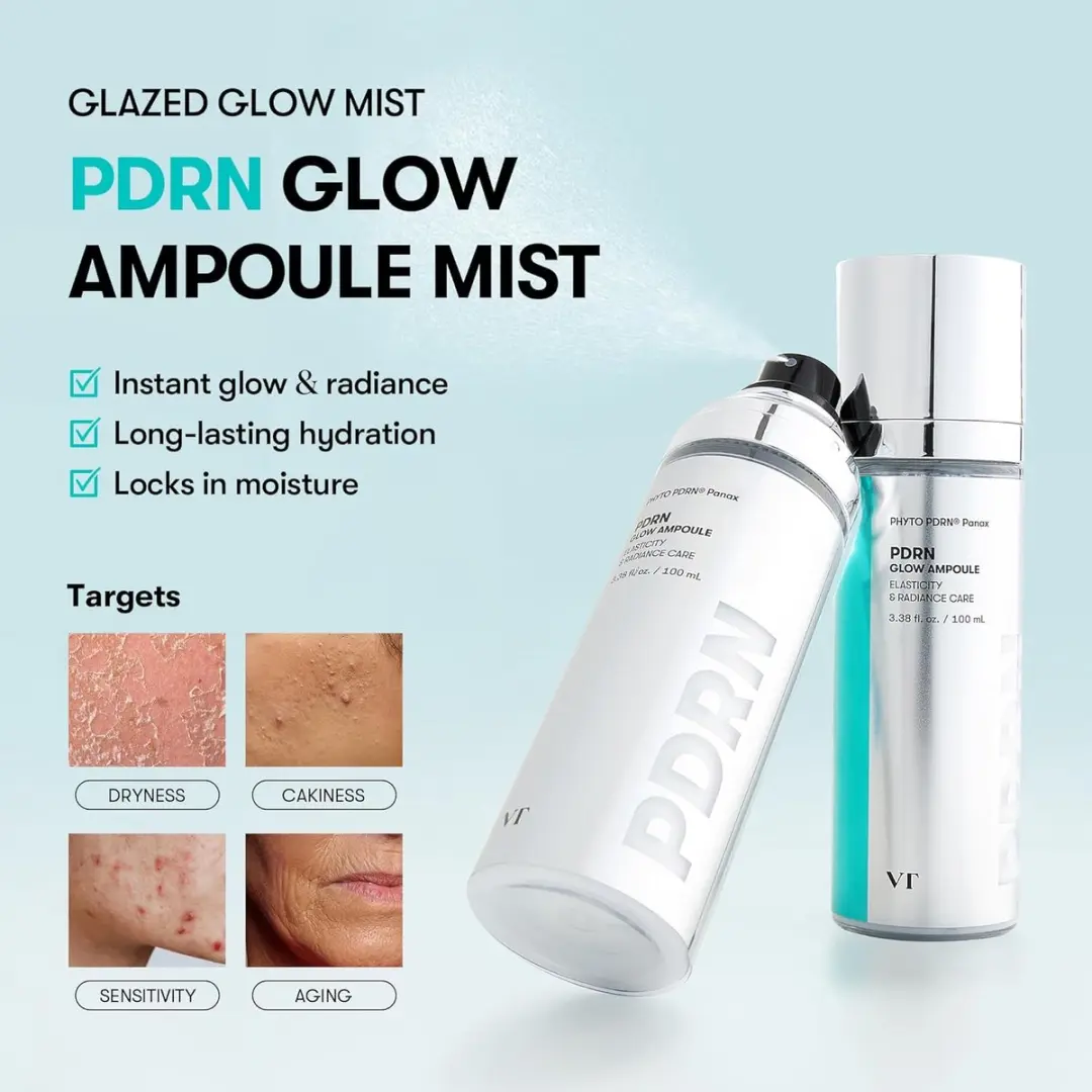 VT Cosmetics PDRN Glow Ampoule Serum 100ml - afbeelding 6 van 6