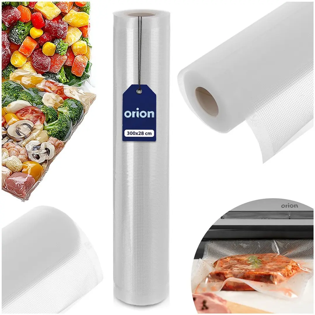 Orion Folie voor Vacuümsealer 300x28cm - Transparant