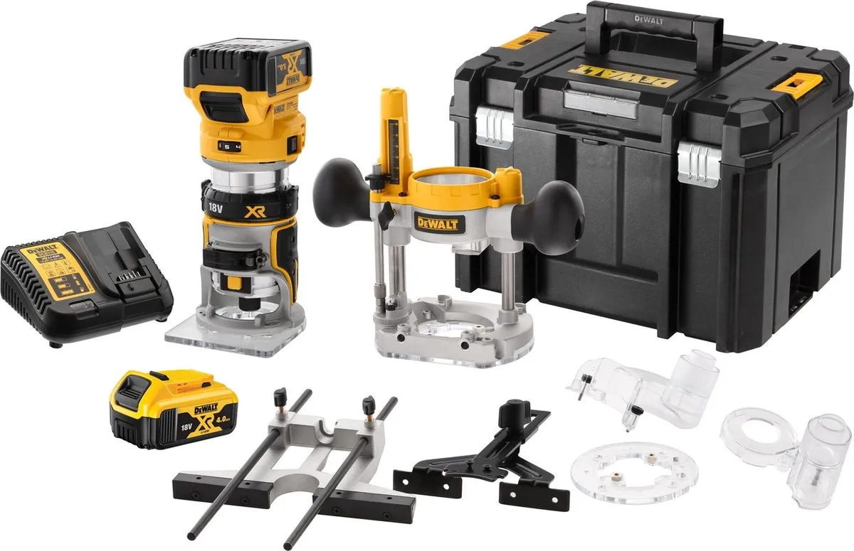 DeWalt DCW604P2-QW Boven- en kantenfrees 18V