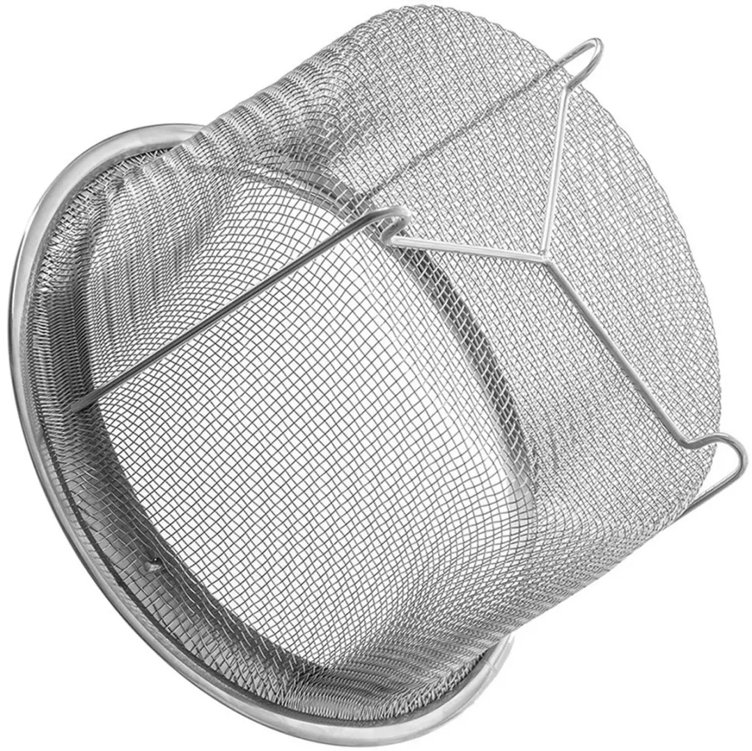 Orion Frituurmand Roestvrij Staal 21,5x13cm - Zilver