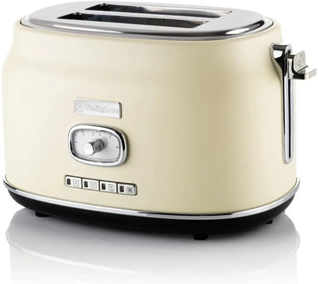 Westinghouse WKTTB857WH Retro Broodrooster 2 Sneden 815W