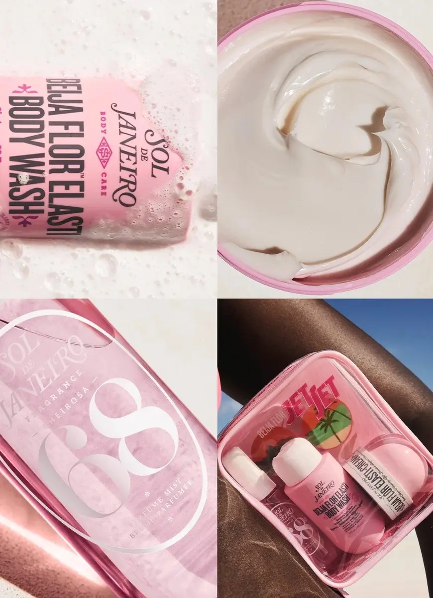 Sol de Janeiro 68 Geschenkset - Douchegel 90ml + Bodycrème 50ml + Hair & Body Mist 30ml