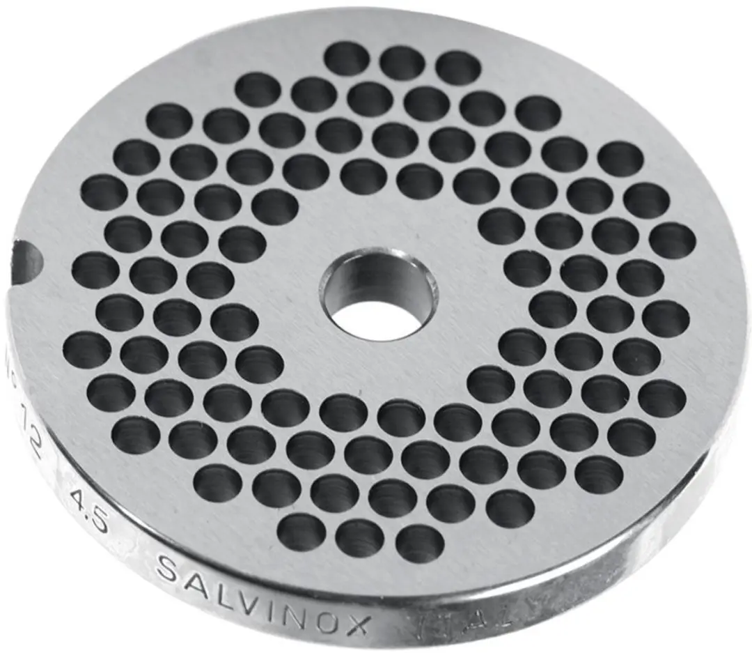 HENDI Vleesmolen Maalschijf 82mm - RVS - Zilverkleurig