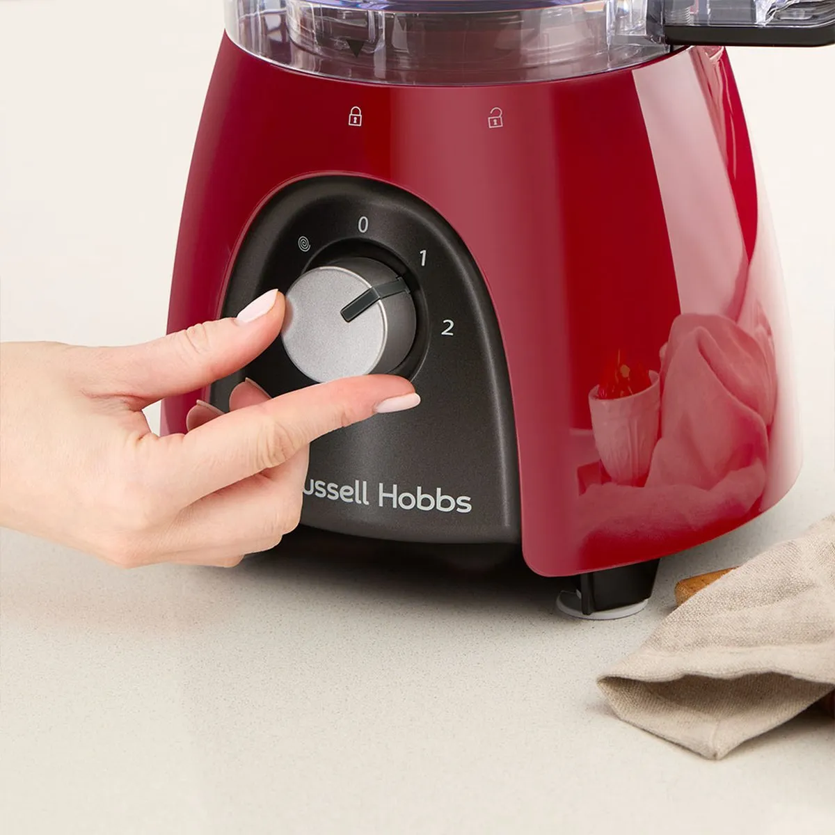 Russell Hobbs Desire Foodprocessor 900W - Rood