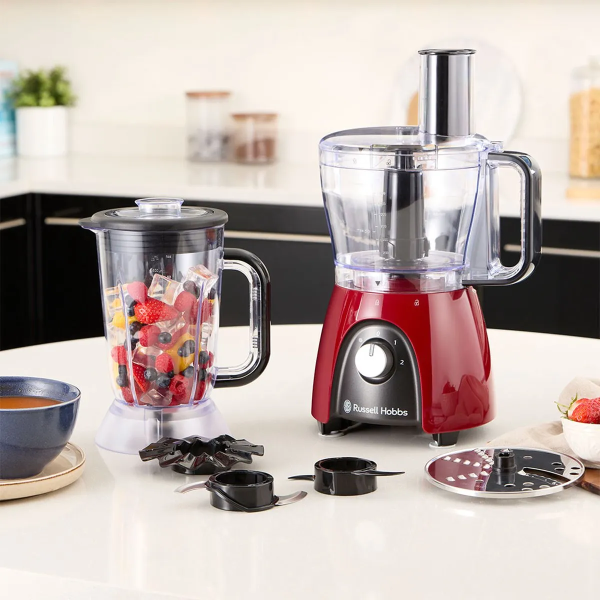 Russell Hobbs Desire Foodprocessor 900W - Rood
