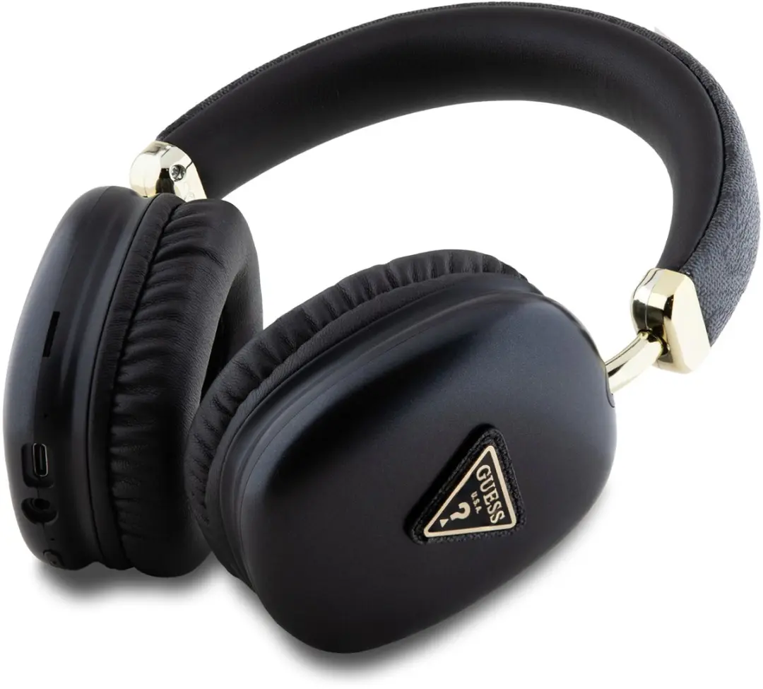 Guess BHK1P 4G Triangle Bluetooth Koptelefoon - Zwart