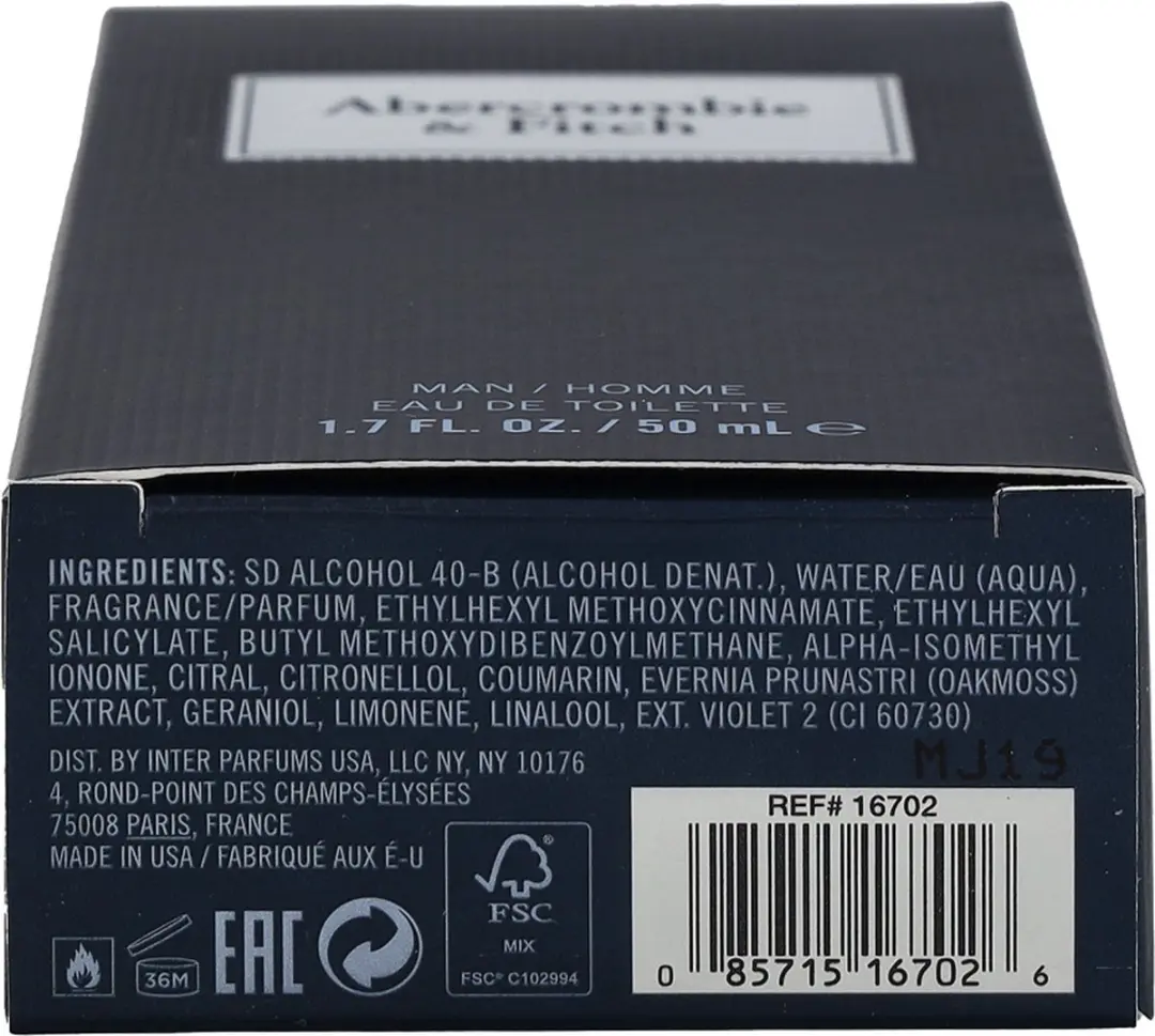 Abercrombie & Fitch First Instinct Blue Eau de Toilette 50ml