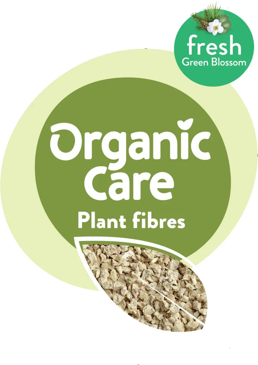 Biokat's Organic Care Plantvezels Klontvormende Kattenbakvulling 3,2 kg