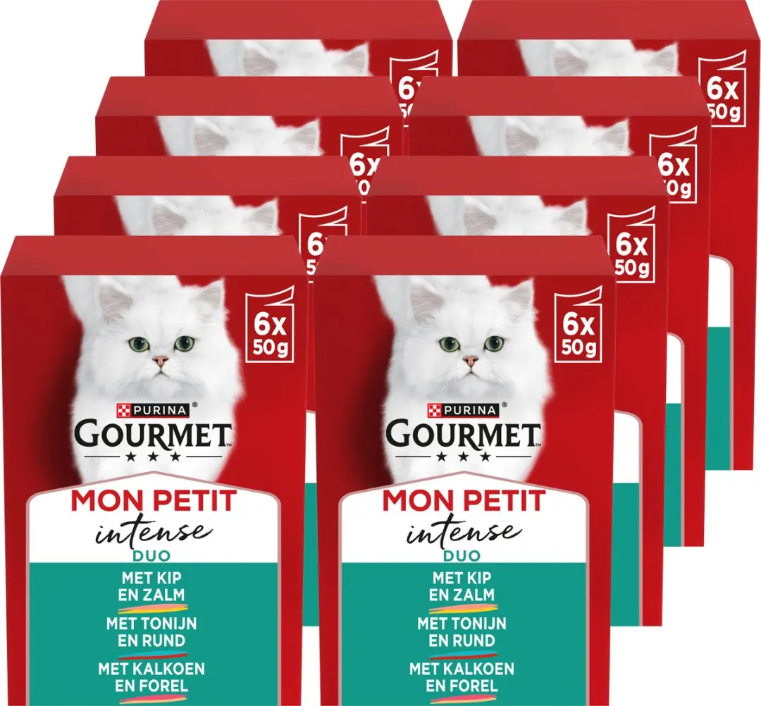 Gourmet Mon Petit Intense Natvoer Kattenvoer
