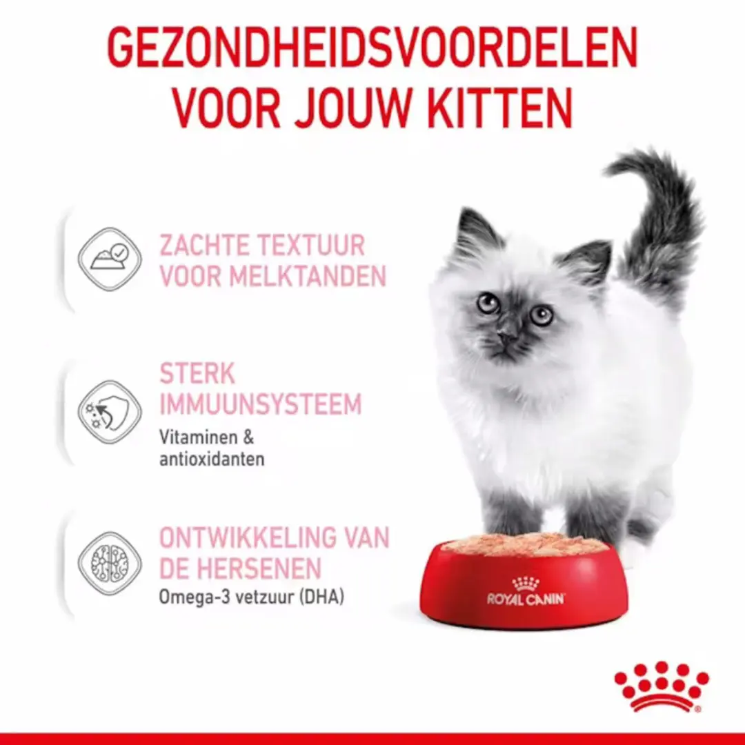 Royal Canin Kitten Loaf Natvoer - 48x85g