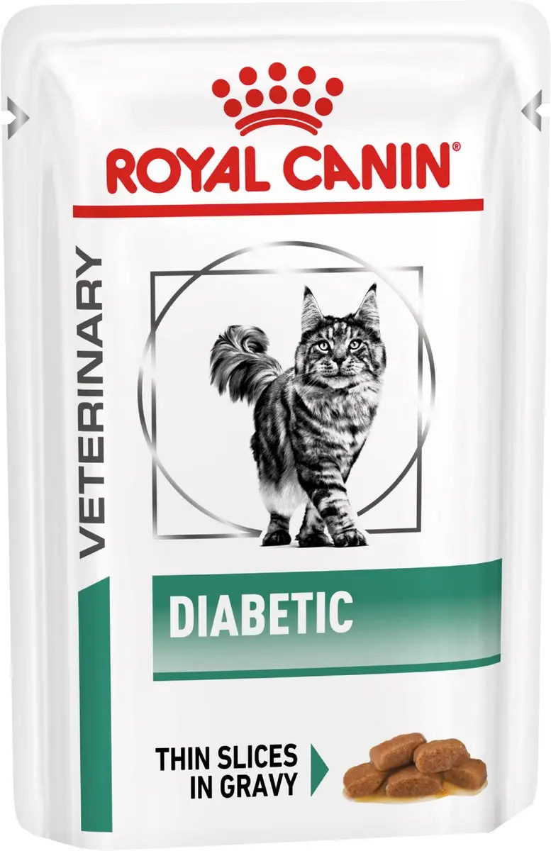 Royal Canin Diabetic Kat Natvoer - 48x85g
