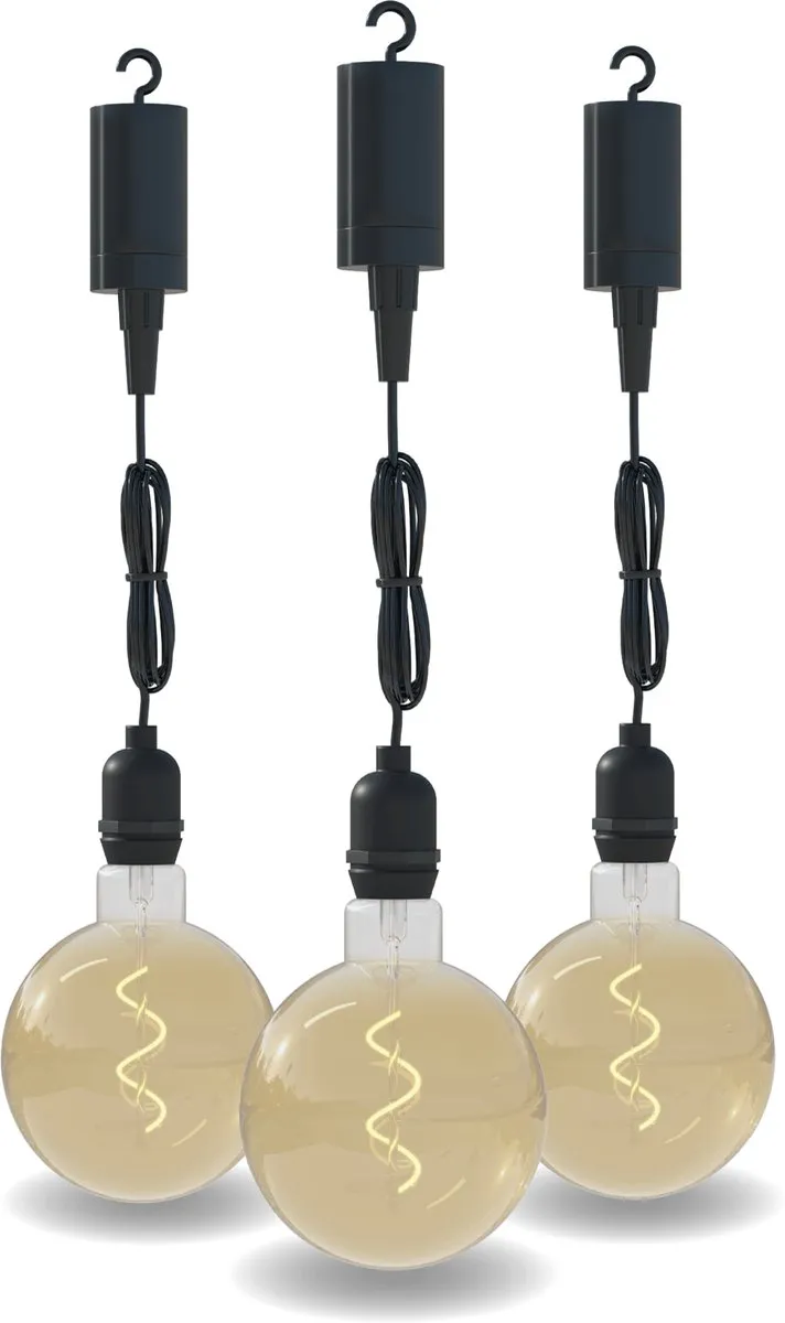 Calex Hanglamp Buiten 3 Stuks