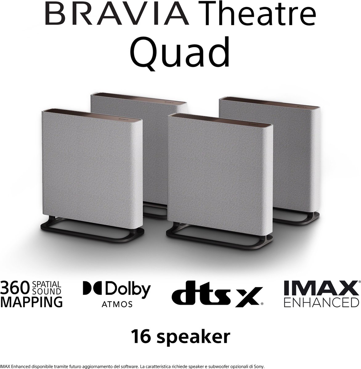 Sony BRAVIA Theatre Quad 4.0.4 draadloos speakersysteem