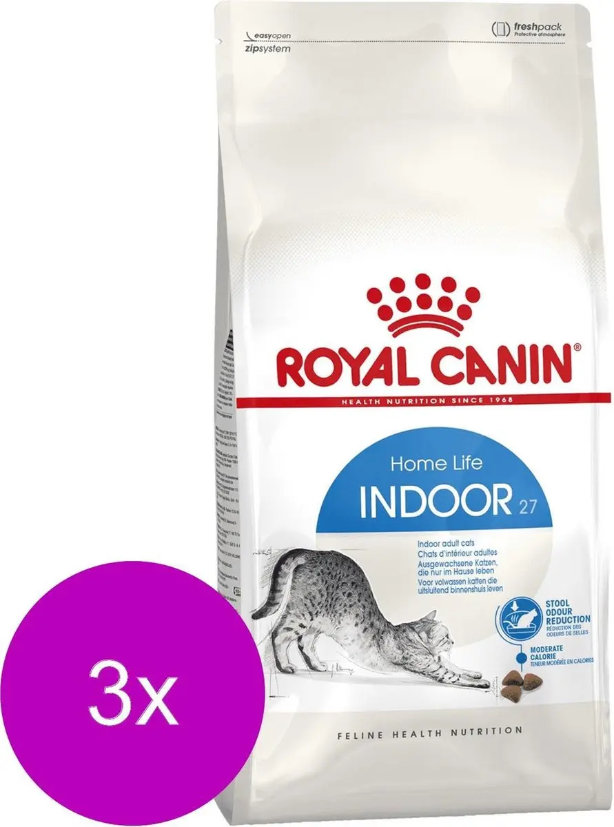 Royal Canin Indoor 27 Kattenvoer - 6 kg