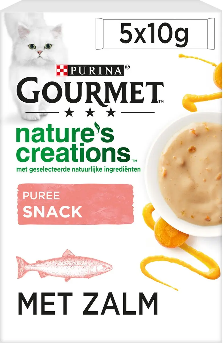 Gourmet Nature's Creations Puree Kip & Pompoen - 10x10g