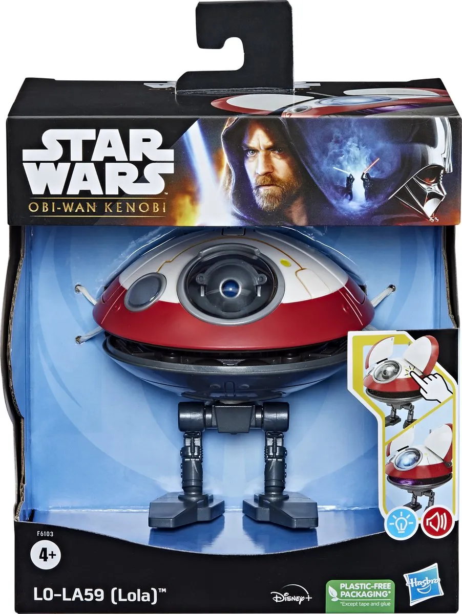 Star Wars Lola LO-LA59 Obi-Wan Kenobi Figuur 13cm - Multicolor - afbeelding 2 van 6