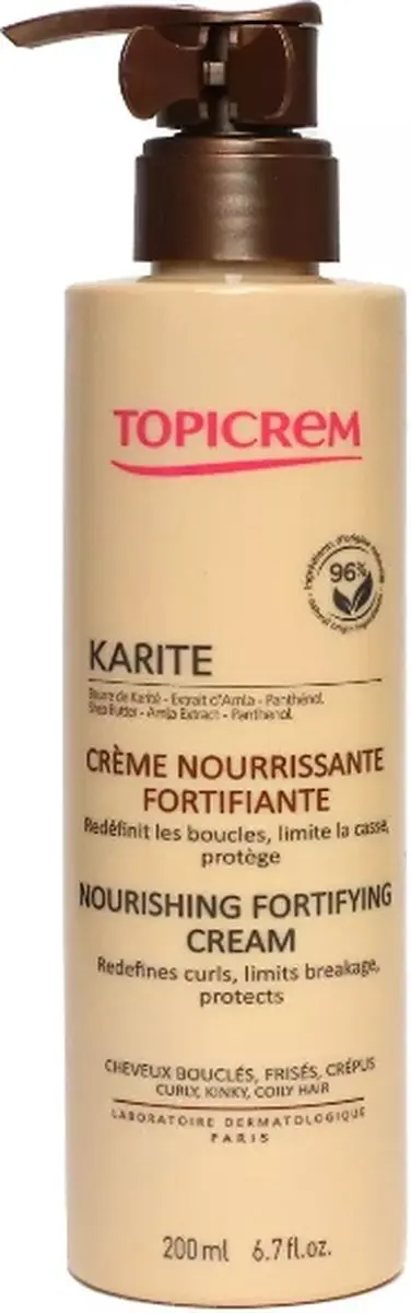 Topicrem Karite Haarcreme - Transparant