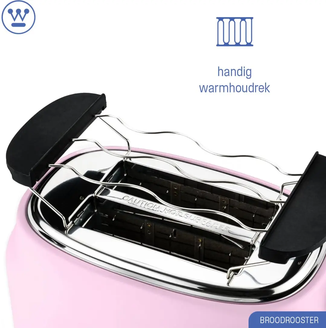 Westinghouse Retro 6-delige Keukenbundel - Roze