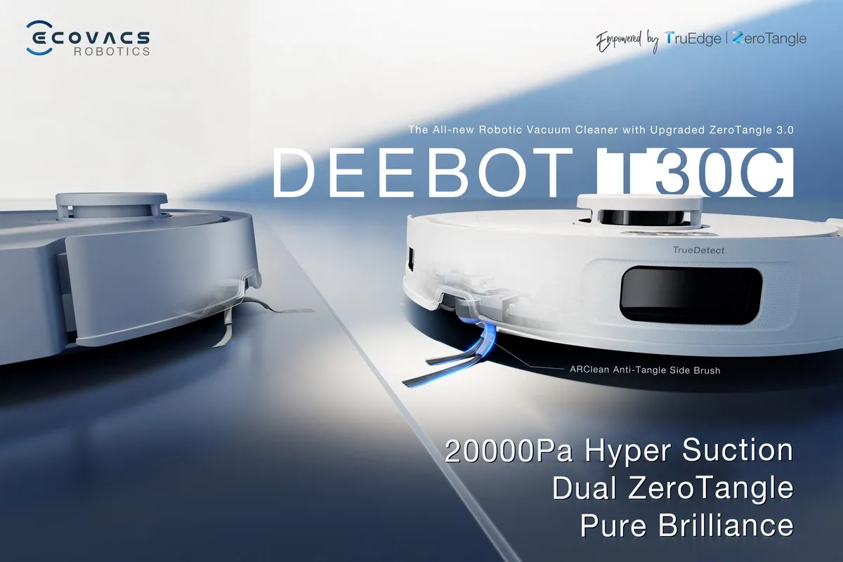 Ecovacs Deebot T30C Gen 2 Robotstofzuiger - 25.000 Pa Wit