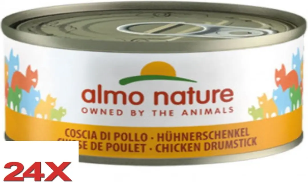 Almo Nature HFC Kattenvoer Kippenborst 24x70g