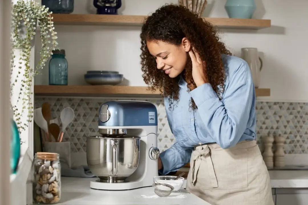 Kenwood kMix KMX760ABL Keukenmachine - 1000W - 5L - Blauw