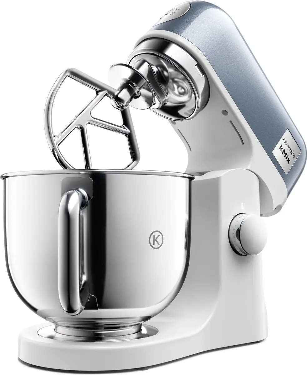 Kenwood kMix KMX760ABL Keukenmachine - 1000W - 5L - Blauw