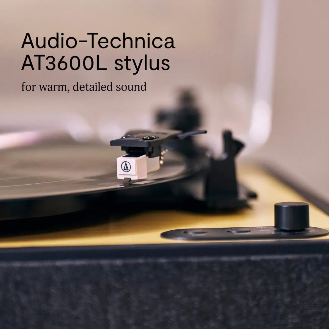 House of Marley Rise Up EM-JT400-SB Platenspeler - Bluetooth - Vinyl - afbeelding 6 van 6