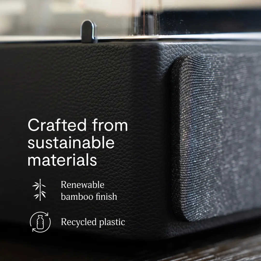 House of Marley Rise Up EM-JT400-SB Platenspeler - Bluetooth - Vinyl