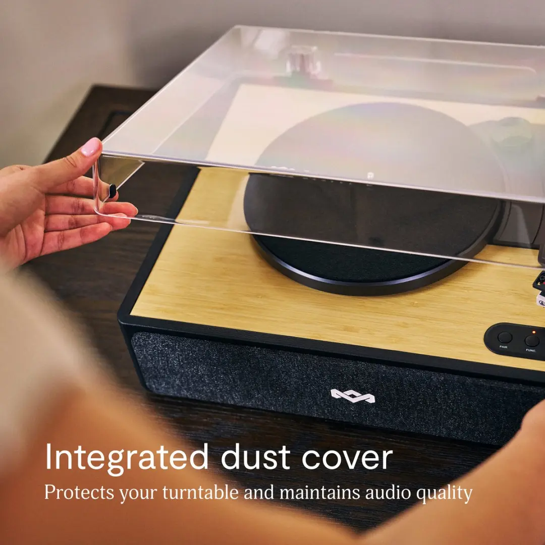 House of Marley Rise Up EM-JT400-SB Platenspeler - Bluetooth - Vinyl